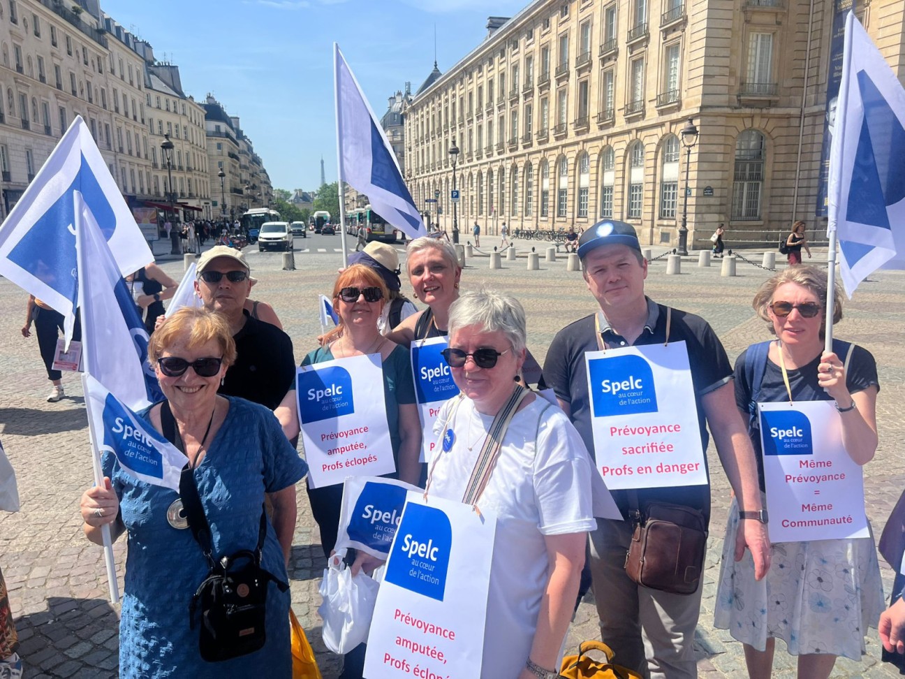 Spelc Versailles - Paris - Créteil en grève (décembre 2024)